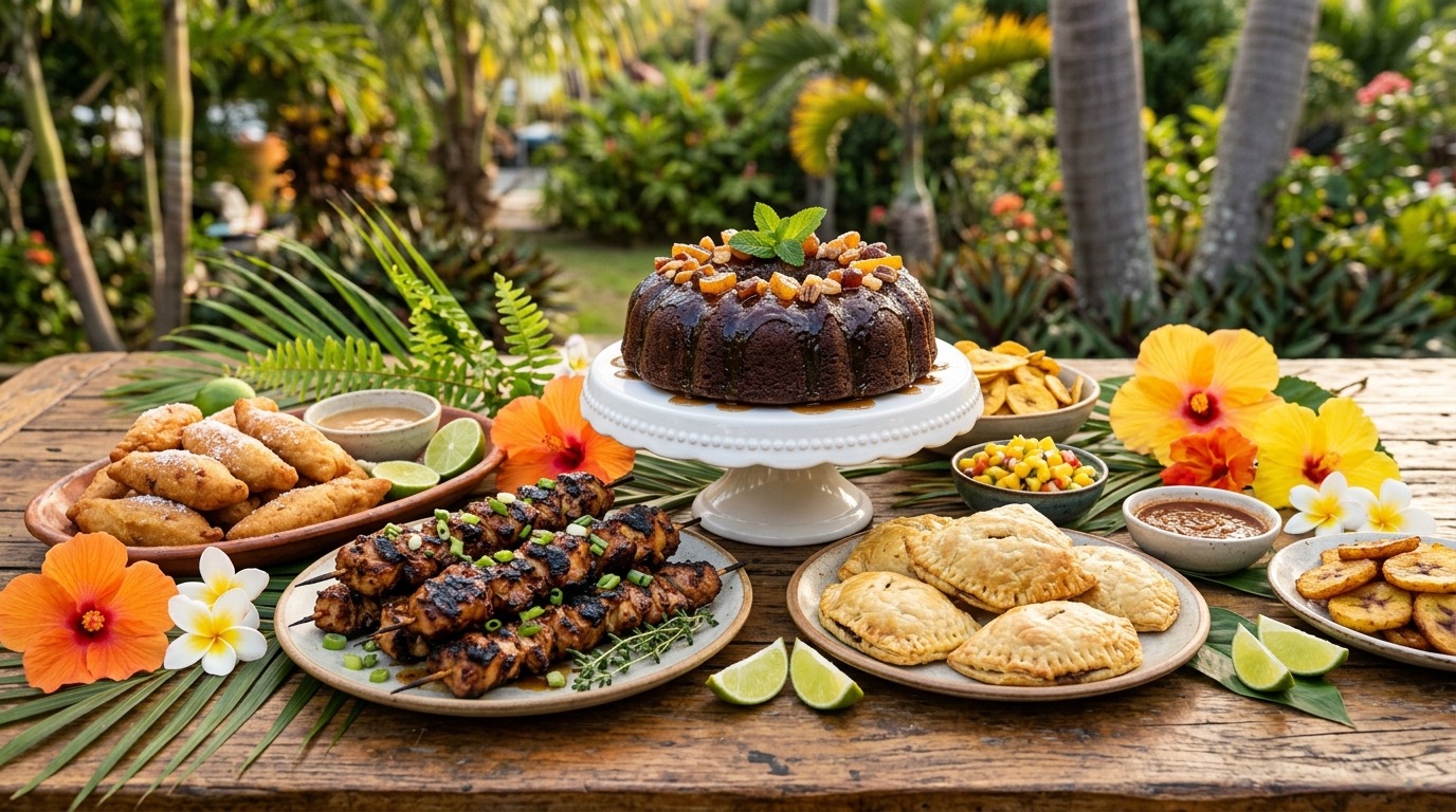 Caribbean party food