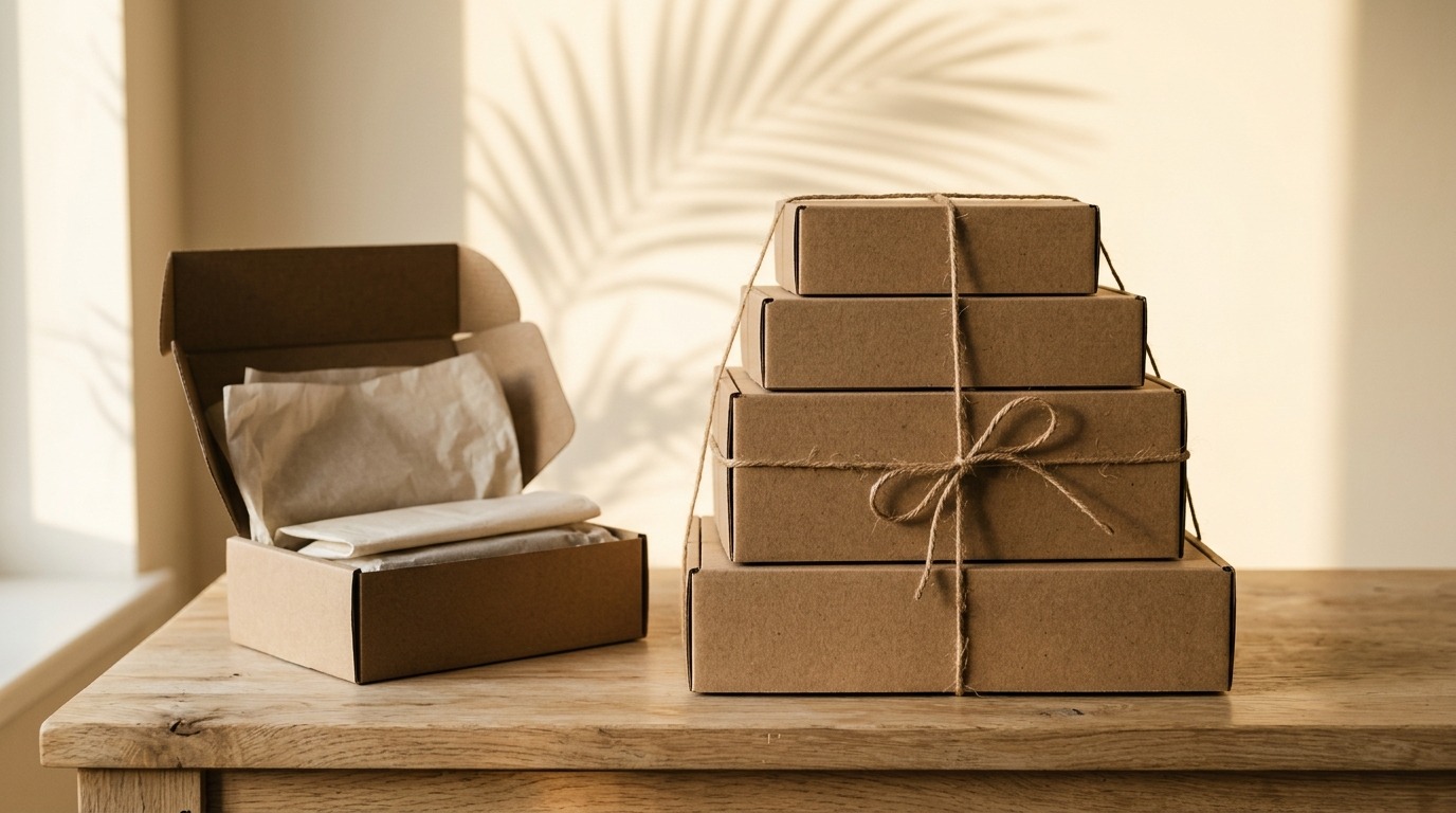 Parcels ready to ship