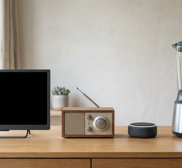 Compact Retro Radio