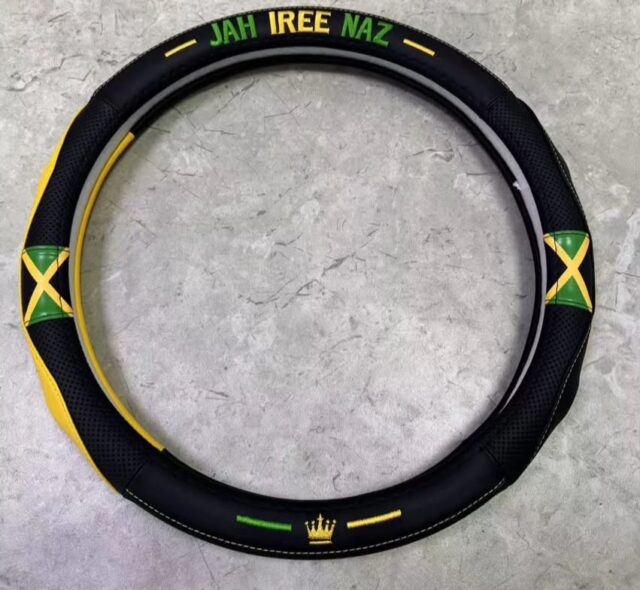 Jah Iree Naz Steering Wheel Cover